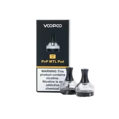 VooPoo PnP MTL Pods (2 Pack) - Capacity#2ml (B97871)