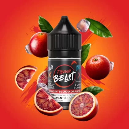 Flavour Beast E-Liquid - 30ML - Bangin' Blood Orange Iced, Blessed Blueberry Mint Iced