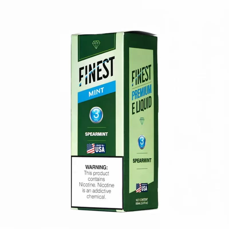 Finest E-Liquid Mint Edition Icy Spearmint Vape Juice 100mL - Image 3
