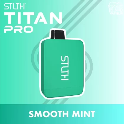 STLTH TITAN PRO Disposable Vape – Smooth Mint