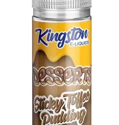 STICKY TOFFEE PUDDING E LIQUID KINGSTON DESSERTS 100ML 70VG