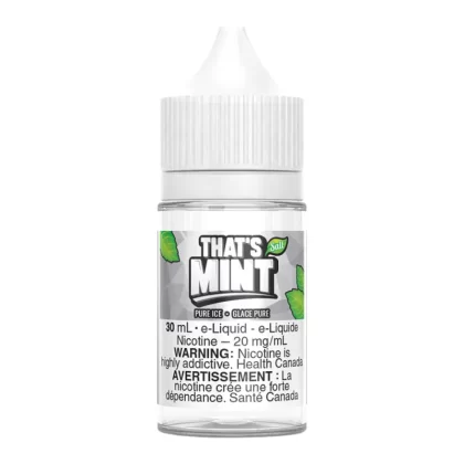 That's Mint Salt-Nic E-Liquid - Pure Ice 30ml - 12mg/ml