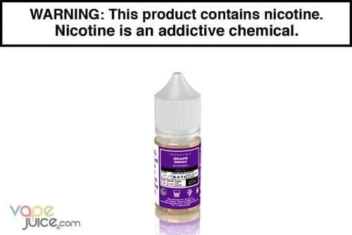 GRAPE DRINK BY GLAS BASIX NIC SALTS 30ML - Vapejuice