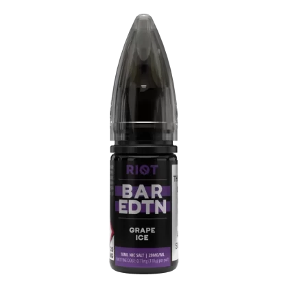 Grape Ice Nic Salt By Riot Squad BAR EDTN - 5mg