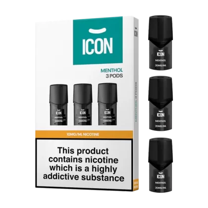 ICON Vape Menthol Pods (Pack of 3) - Ecigwizard