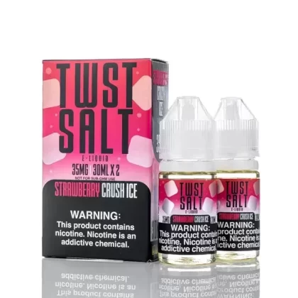 TWST Salt E Liquid – Ice Strawberry Crush – 60ml