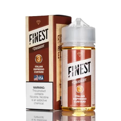 Finest E-Liquid - Desert Edition - Italian Espresso Custard - 100mL (DISCONTINUED) - 6mg