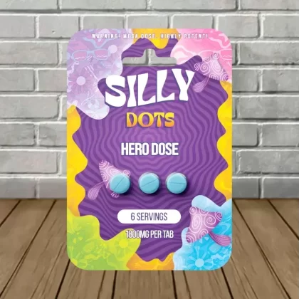 Silly Dots Hero Dose 1800mg 3ct