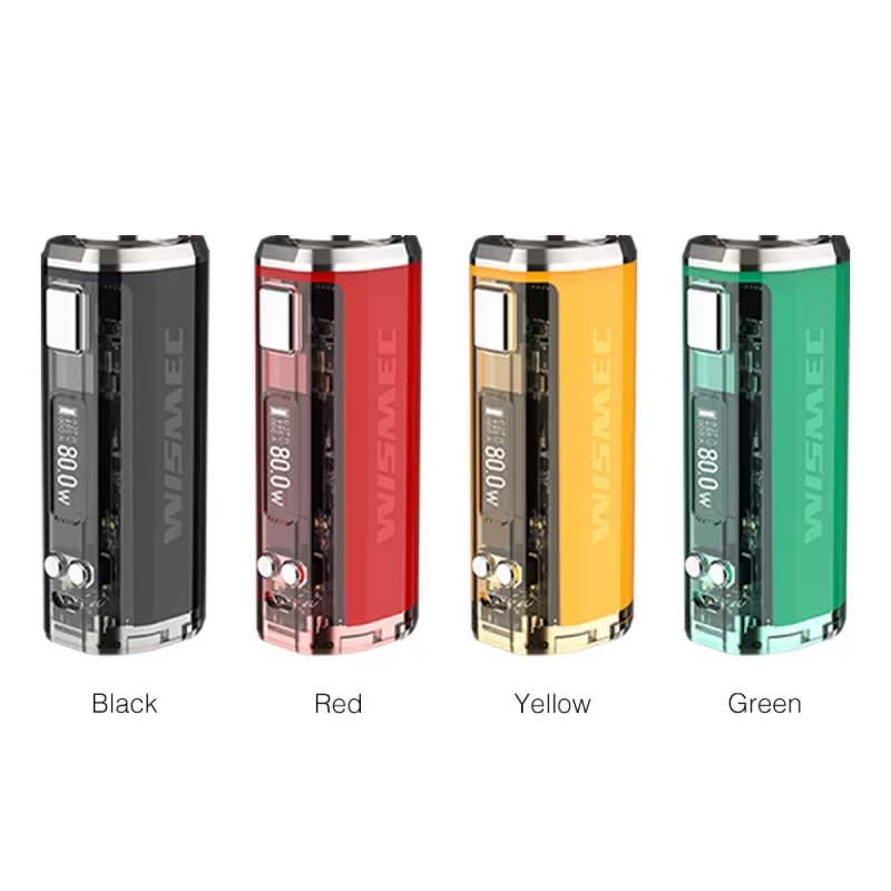Wismec Sinuous V80 80W TC Box MOD - Green