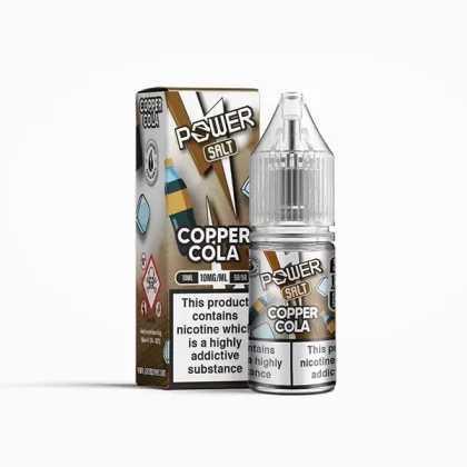JNP Power Salts Copper Cola E Liquid 10ml - Nicotine Strength#20mg>10mg