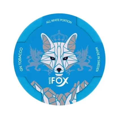 WHITE FOX Nicotine Pouches - Pack Count#Single Pack~Flavor#Peppered Mint>Mint Slim>Double Mint~Nicotine#12MG