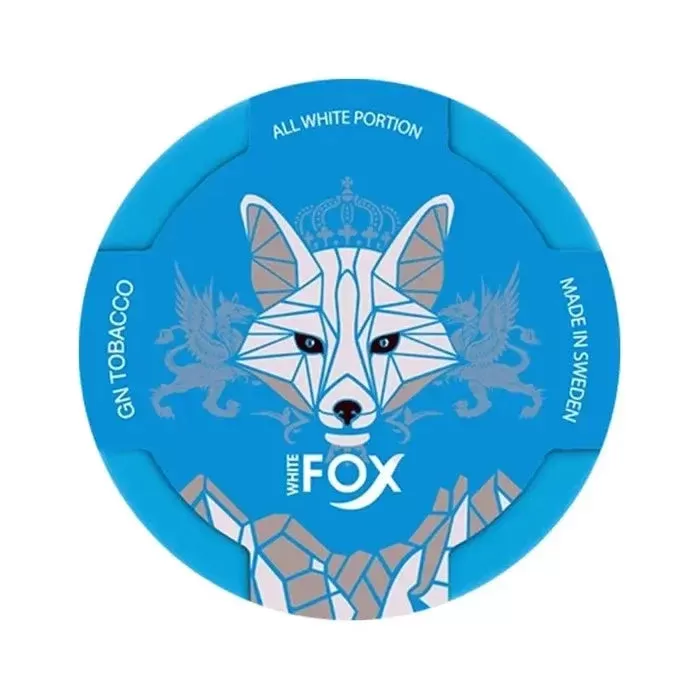 WHITE FOX Nicotine Pouches - Pack Count#Single Pack~Flavor#Peppered Mint>Mint Slim>Double Mint~Nicotine#12MG