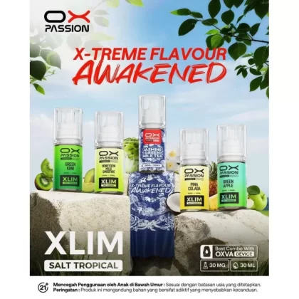 OX PASSION XLIM SALT TROPICAL SERIES 30ML