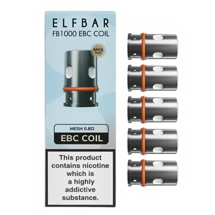 Elf Bar FB1000 EBC Coils – 5 Pack