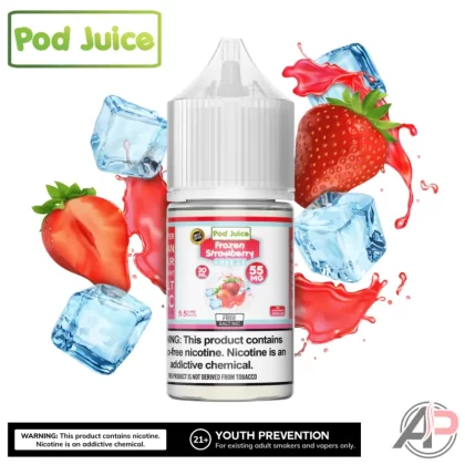 Pod Juice Frozen Strawberry Freeze Salt Nicotine 30mL