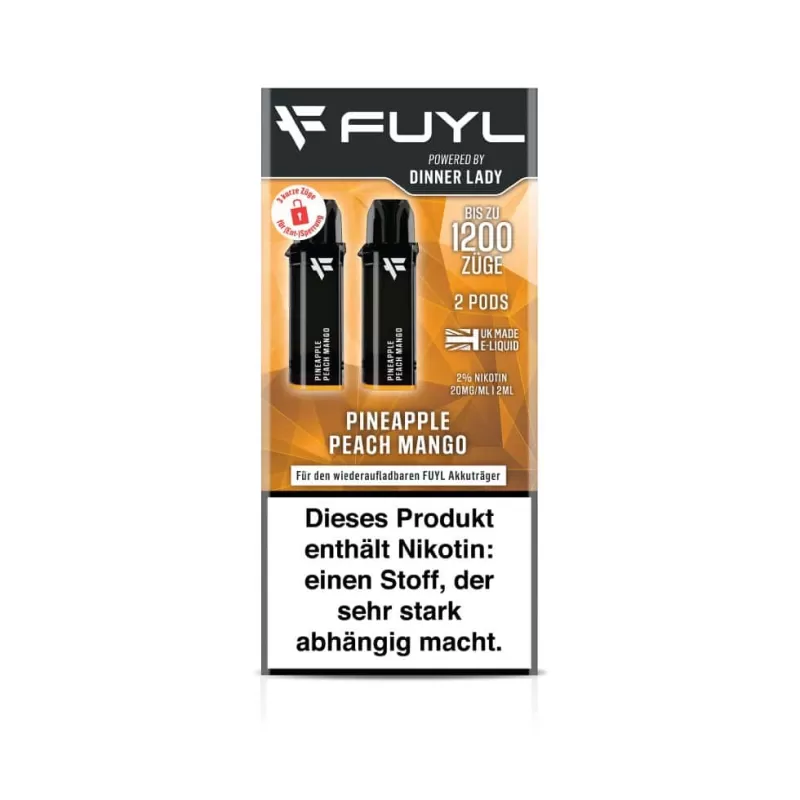 Dinner Lady Fuyl Pods – Pineapple Peach Mango - Image 3