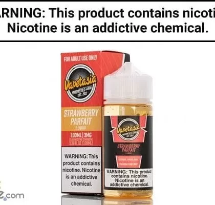 STRAWBERRY PARFAIT BY VAPETASIA 60ML/100ML - Vapejuice