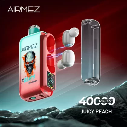 Airmez Xbeats 40000 Puffs – Peach - Ozvapeone (63BA02)