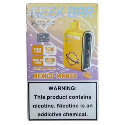 Mexico Mango – Geek Bar Pulse 15000 - Ejuicewarehouse