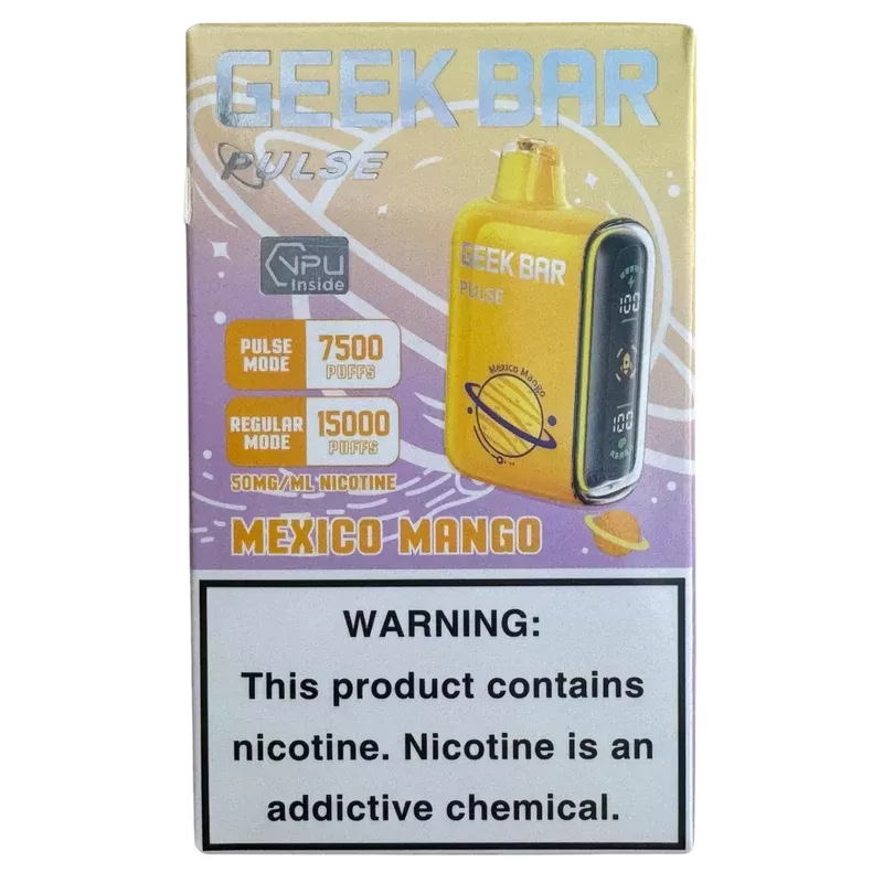 Mexico Mango – Geek Bar Pulse 15000 - Ejuicewarehouse