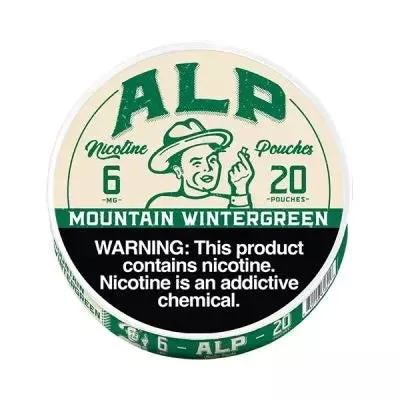 Mountain Wintergreen ALP Nicotine Pouches - provape_eliquid_nicotine_qty#3mg>6mg>9mg (A495A5)