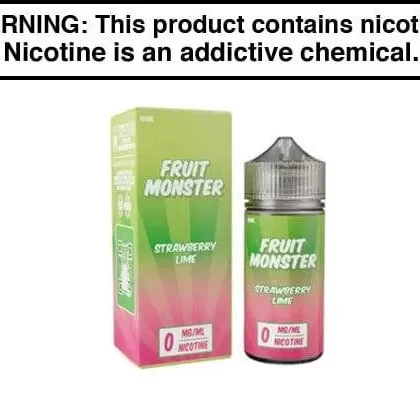STRAWBERRY LIME BY FRUIT MONSTER 100ML - Vapejuice