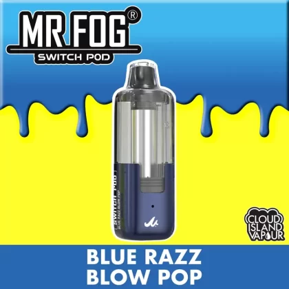 MR FOG SWITCH POD Pod Pack – Blue Razz Blow Pop