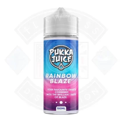 Pukka Juice Rainbow Blaze 100ml 0mg Shortfill E-liquid - Eliquidsupply