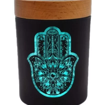 V Syndicate “Hamsa Turquoise” SmartStash Jar