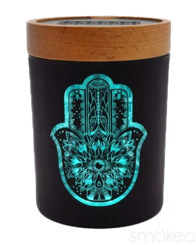 V Syndicate “Hamsa Turquoise” SmartStash Jar