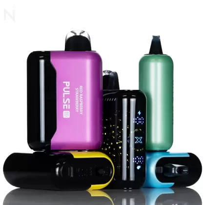 Geek USA Pulse D 40K Puffs Disposable Vape - Red Strawberry Raspberry