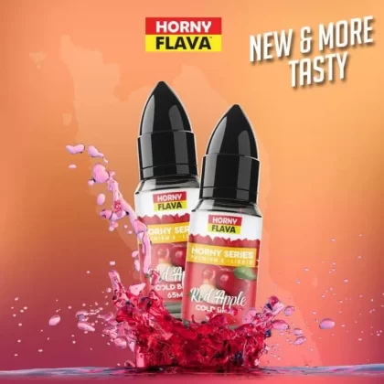 Horny Series Red Apple Cold Brew E Liquid by Horny Flava - 6 mg / 65 ml