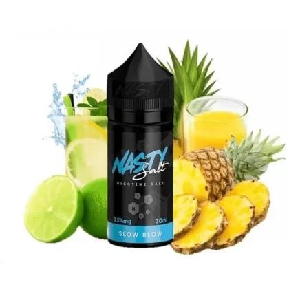 Slow Blow – Nasty Salt Nic E-Liquid – 30ml (35MG) - Vape Store