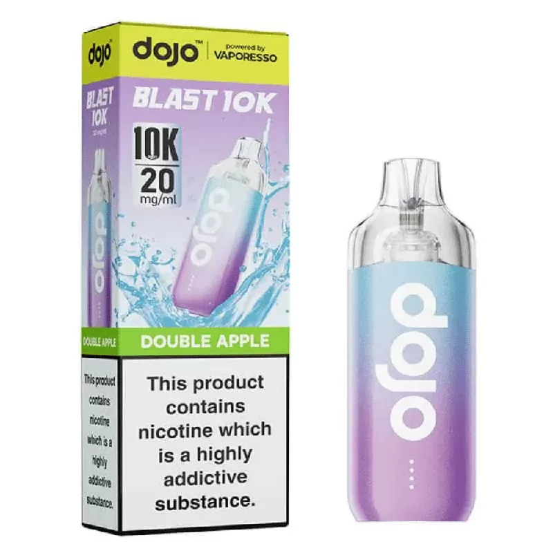 Vaporesso Dojo Blast 10k Prefilled Pod Kit Double Apple - Ejuicewarehouse