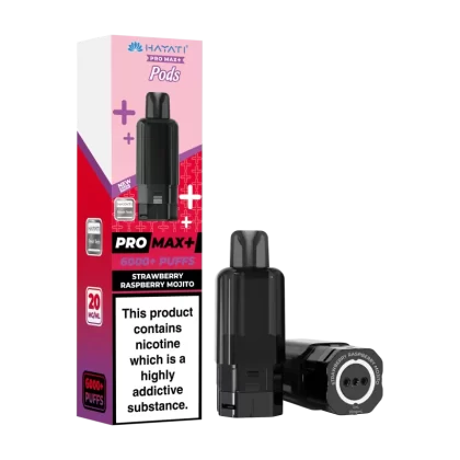 Strawberry Raspberry Mojito Hayati Pro Max+ Refill Pack - 20mg - Vape Product