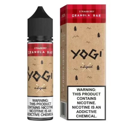 Strawberry Granola Bar – Yogi E-Liquid – 60mL - Vape Product; Vape Product, Vape Product