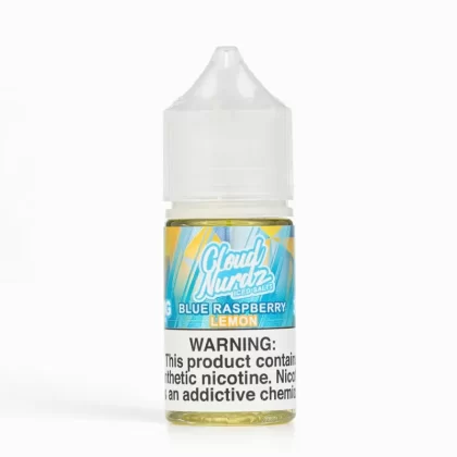 Cloud Nurdz Salts Iced Blue Raspberry Lemon 30mL Salt Nic - Vape Product, Vape Product