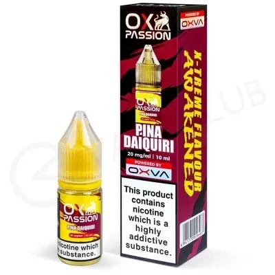 Pina Daiquiri Nic Salt E-Liquid by Ox Passion - Ecigpremium