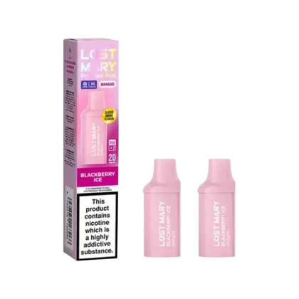 Blackberry Ice Lost Mary BM600 Pods - Ecigwizard