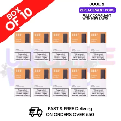 Tropical Medley Juul 2 Pods Box of 10 – £49.99