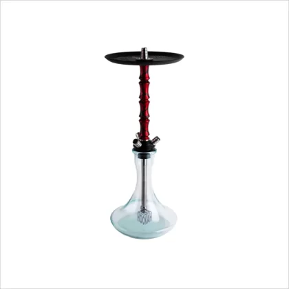 Shisha Mamay Asia Mini Red Splash - Mamay Customs / Uszczelka / Dyfuzor / Talerzyk / Ustnik / Aluminium / Czerwony