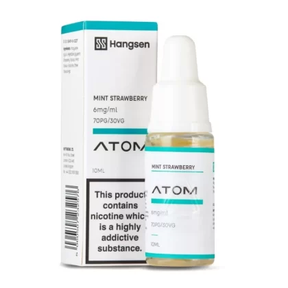 Mint Strawberry E-Liquid Atom Series by Hangsen (10ml)