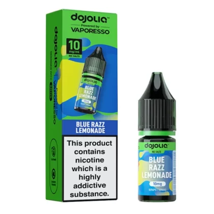 Blue Razz Lemonade Nic Salt E-Liquid by Dojoliq (10ml) - 20mg
