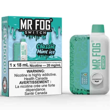 MR FOG SWITCH SW15000 Disposable Vape – Classic Mint Ice