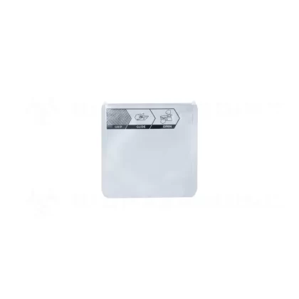 Child Resistant | Grip N Glide™ White Mylar Bags | 3.5in x 3.5in – 1 gram – 100 Count