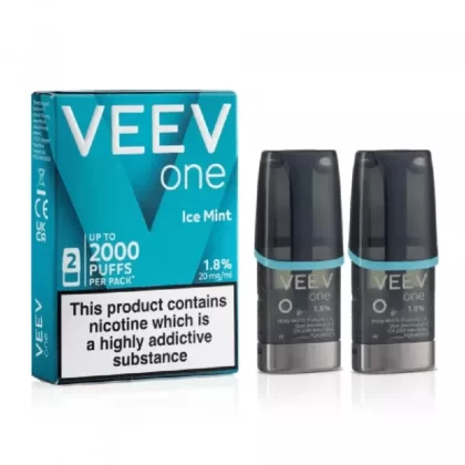 VEEV ONE Ice Mint Pods (2 Pack) - Nicotine Strength#20mg