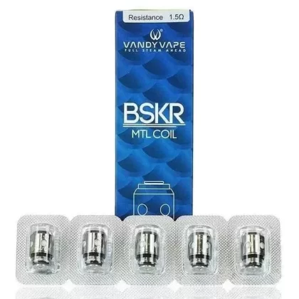 VANDY VAPE BERSERKER BSKR Replacement MTL Coils 1.5Ω – 5 Coils - Vape Store
