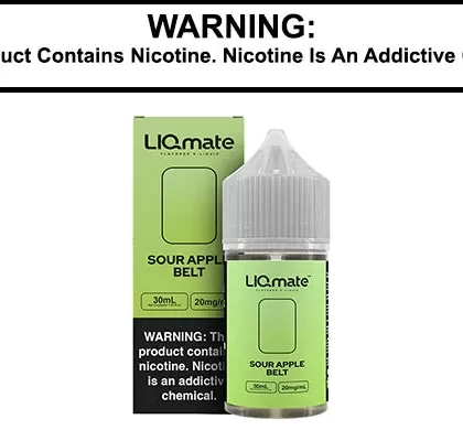 SOUR APPLE BELTS BY 7 DAZE LIQMATE SALTS 30ML - Vapejuice