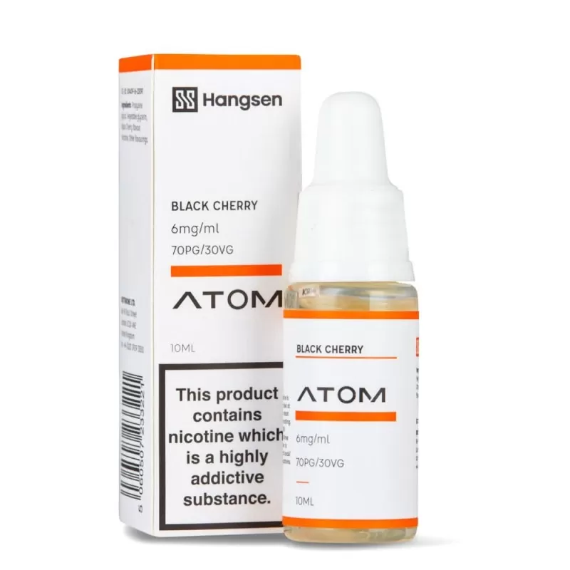 Black Cherry E-Liquid Atom Series by Hangsen (10ml)