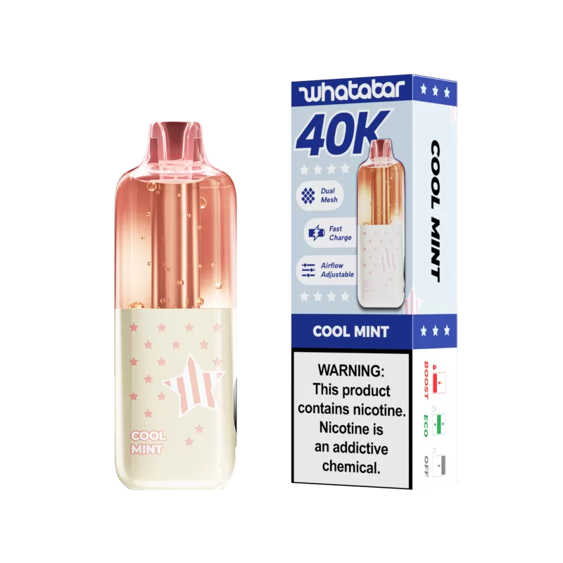 Assembled in USA | whatabar linko 40K Puffs Disposable Device - 40,000 Puffs - Blue Rancher - Image 3